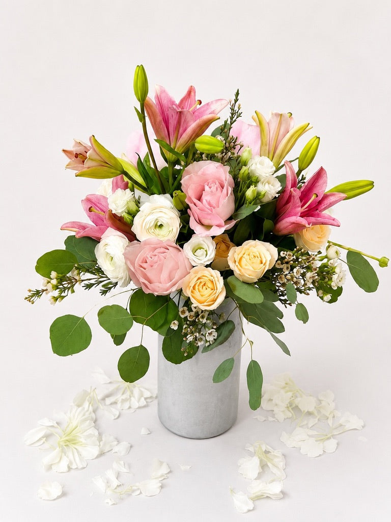 Blush Elegant Vase